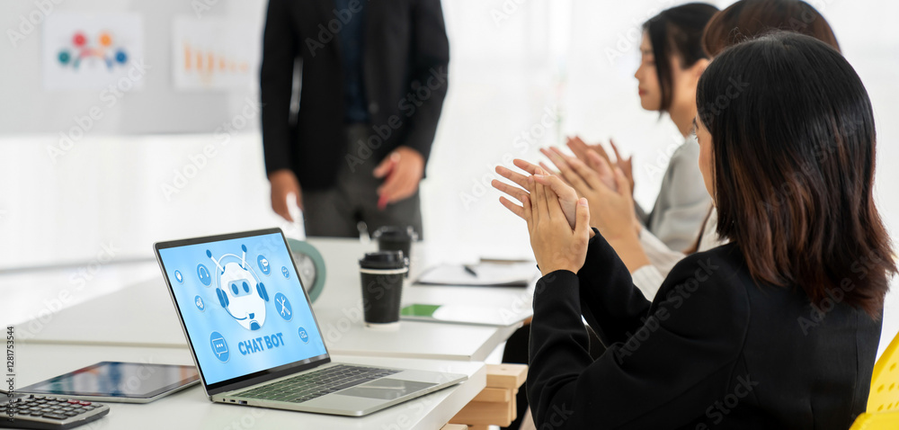 Poster chatbot software application for modish online business that automatically reply to customer questio