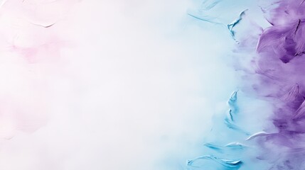 Obraz premium Soft pastel colors blend seamlessly to create an abstract artwork, featuring light purple, blue, and white tones. This artwork inspires creativity and imagination