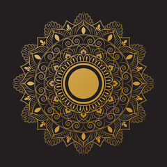 Luxury ornamental mandala design background