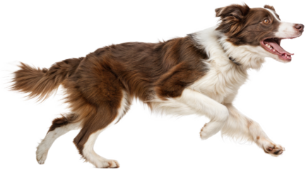 Exciting Dog in Motion