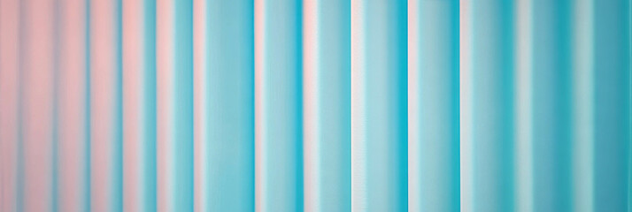 Obraz premium Light blue vertical ribbed texture pattern for modern interior design and wallpaper