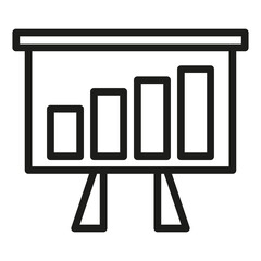 presentation vector icon