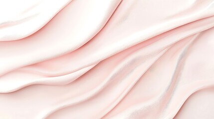 Obraz premium Soft plush velvet texture in blush pink, perfect for a romantic setting: A delicate and luxurious velvet surface in a soft blush pink hue, with gentle folds and shadows, exuding warmth and romance,