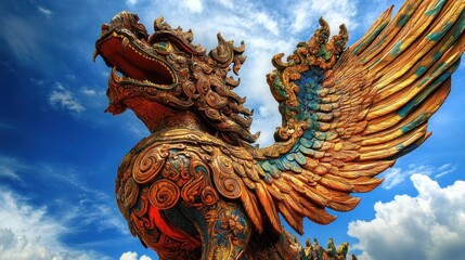 Garuda is very famous in the capital city of the Indonesian archipelago