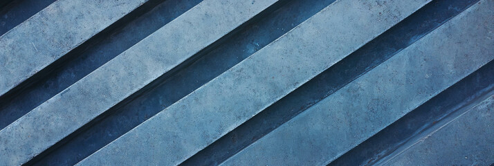 Diagonal concrete texture with rough surface for modern architectural design
