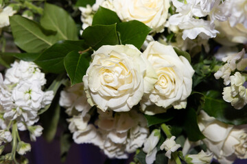 Wedding decorations and flowers from wedding