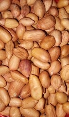 close up of peanuts