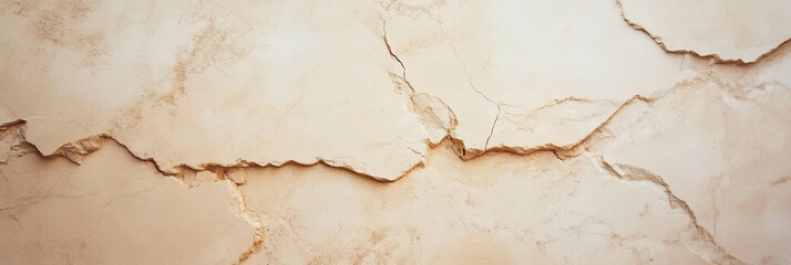 Earthy beige wall with rough texture for interior design and artistic backgrounds