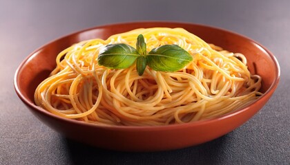 spaghetti with tomato sauce