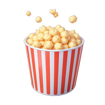 bucket of popcorn