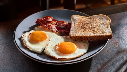 breakfast with toast