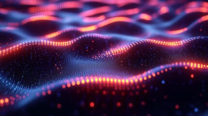 The technological beauty of rhythmic light waves