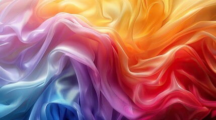 Fototapeta premium Abstract Colorful Swirls Background