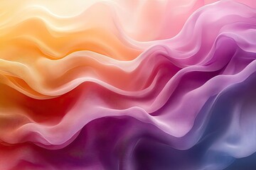 Obraz premium Abstract image of flowing, colorful fabric. Ideal for backgrounds, website design, or fashion projects.