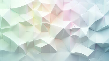 Obraz premium Iridescent white wall texture with subtle pastel colors for contemporary interior design
