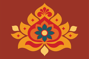 Unique Mughal & Kalamkari Patterns – Vector Art Illustration