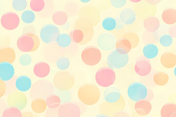 Abstract background with colorful shapes, a seamless pattern. Vector illustration of retro design elements