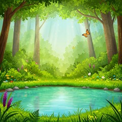 Nature theme background