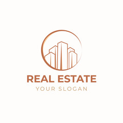 Real Estate stock illustration logo