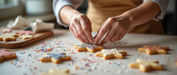 Cozy Kitchen Star-Cookie Decorating for March Celebrations