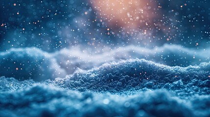 Blizzard Natural Background