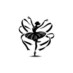 Creative lady dancer, model, heroin design