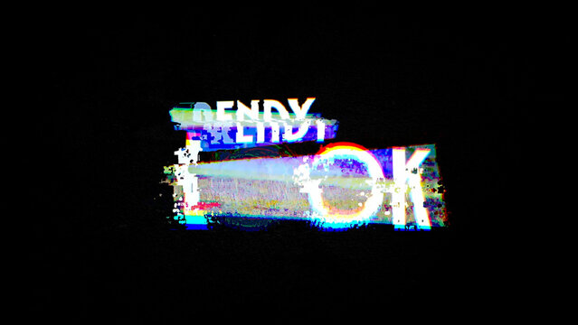 Glitch Abstract Titles 02