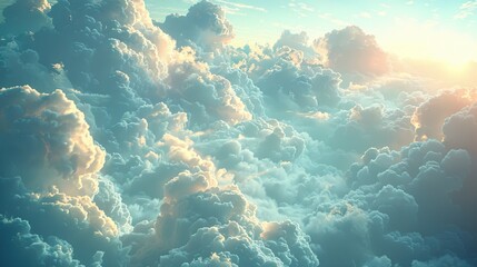 Fototapeta premium Cloudy Natural Background