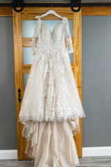 Beautiful wedding  dress photos with details