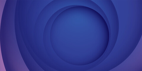 Gradient background. Abstract circle papercut smooth color composition.