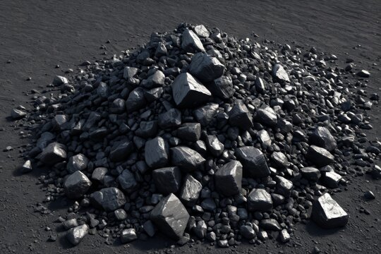 a close up of a pile of rocks and gravel on a beach