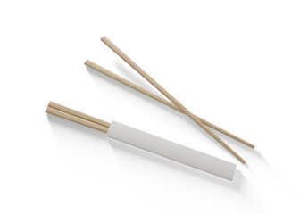 Customizable Chopsticks Mockup for Personalized Branding