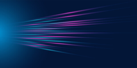 Abstract luxury glowing curved lines overlapping on dark blue background. Premium award design template. Vector illustration eps 10