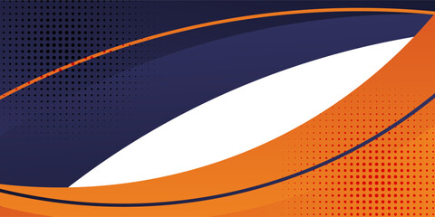 Minimalist abstract background with elegant orange and grey color of geometric shapes. Business presentation background vector design