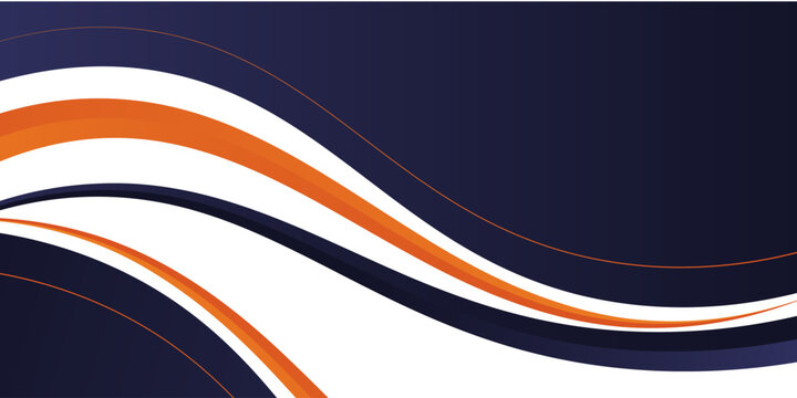 Minimalist abstract background with elegant orange and grey color of geometric shapes. Business presentation background vector design