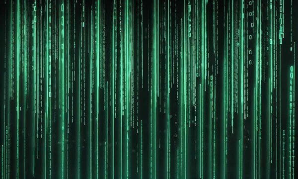 abstract green background with lines