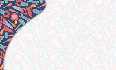 carpentry background. presentation and powerpoint design concept with typography space area. carpentry, woodworking, and tools themes