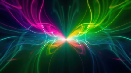 Fototapeta premium Beautiful scattered stream of energy business wallpaper