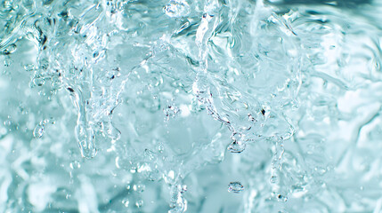 Obraz premium Dynamic water splash action underwater scene photography clear environment close-up viewpoint nature concept