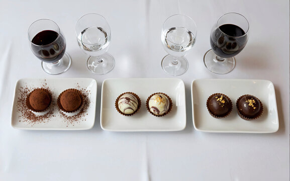 Chocolate Truffles and Wine Pairing - Powered by Adobe