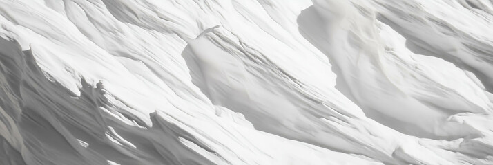 Obraz premium Elegant white plaster texture with subtle grey accents for interior design and creativity