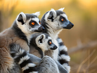 Obraz premium ring tailed lemur