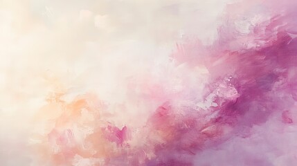 Fototapeta premium Soft abstract gradient with light beige and pink hues, gently blending, evoking a calm and peaceful aesthetic