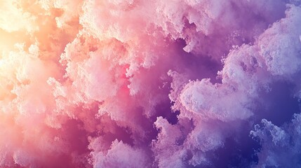 Fototapeta premium Soft abstract gradient with light pink and purple hues, glowing gently, creating a calm and dreamy atmosphere
