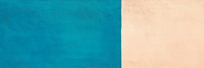 Ultramarine and beige wall texture for interior design and backgrounds