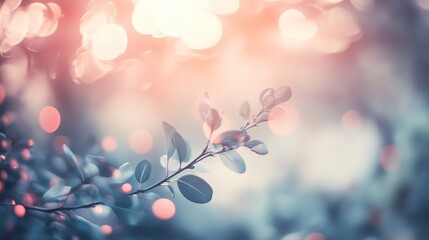 Fototapeta premium Soft pastel gradient with light pink and grey hues, gently blending, creating a dreamy and calming atmosphere