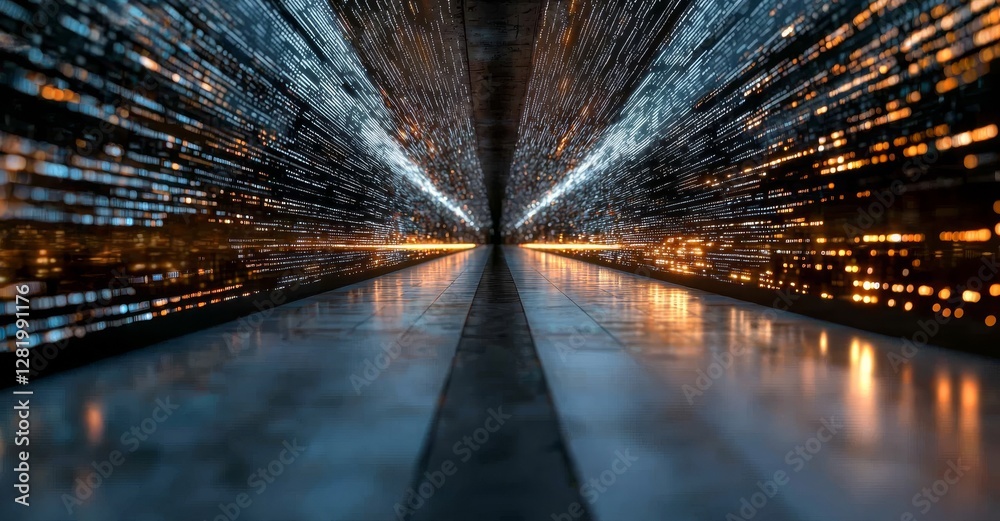 Poster the central processing unit of the future soars, containing intricate electronic pathways that proce