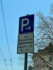 parking sign 
