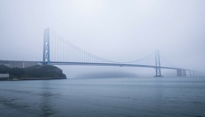 Naklejka premium bridge on lake