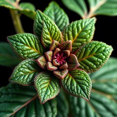 Obraz premium Native African Plant with Medicinal Properties - Leucas mollissima var chinensis